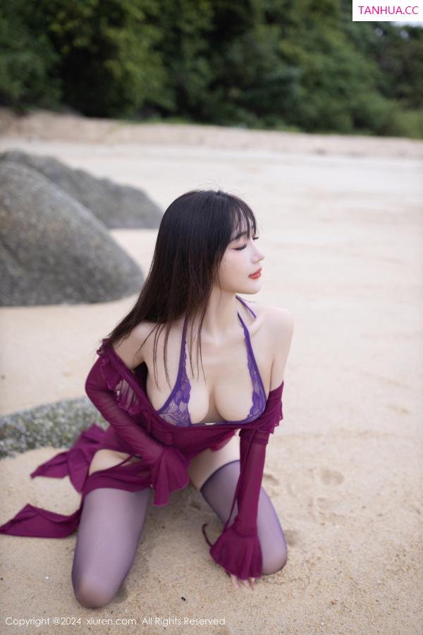 陆萱萱  [XiuRen]高清写真图 2024.08.15 No.9021 陆萱萱 丝袜美腿第17张图片
